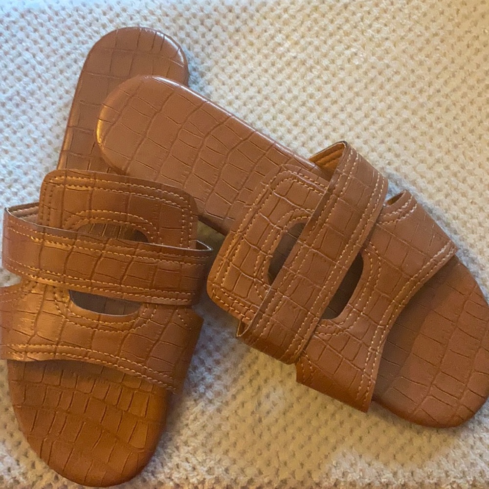 SHEIN Brown Sandals